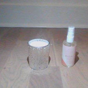 Anthroplologie desert lily pillow mist and threshold warm gingerbread candle!!!!